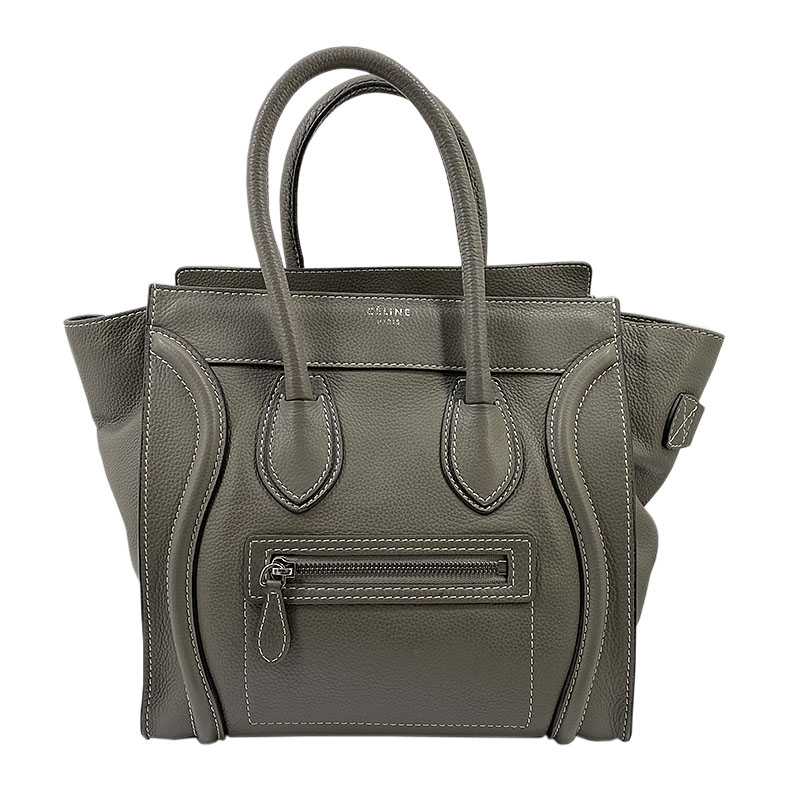 希少 ドラムドカーフスキン dru ラゲージマイクロショッパー Celine セリーヌ スリ ハンドバッグ 中古 レディース レディースバッグ Williamsav Com