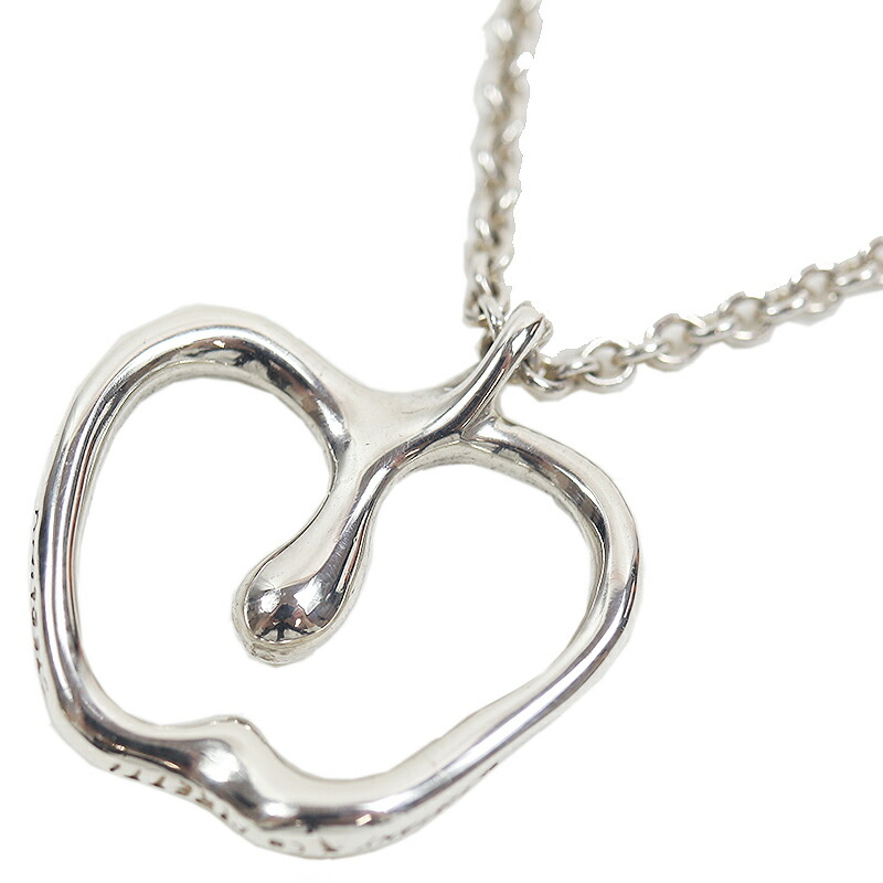 使い勝手の良い ネックレス ペンダント 中古 アクセサリー ジュエリー レディース Sv925 ペンダント アップルネックレス Tiffany Co ティファニー Gs Louislegrand Com