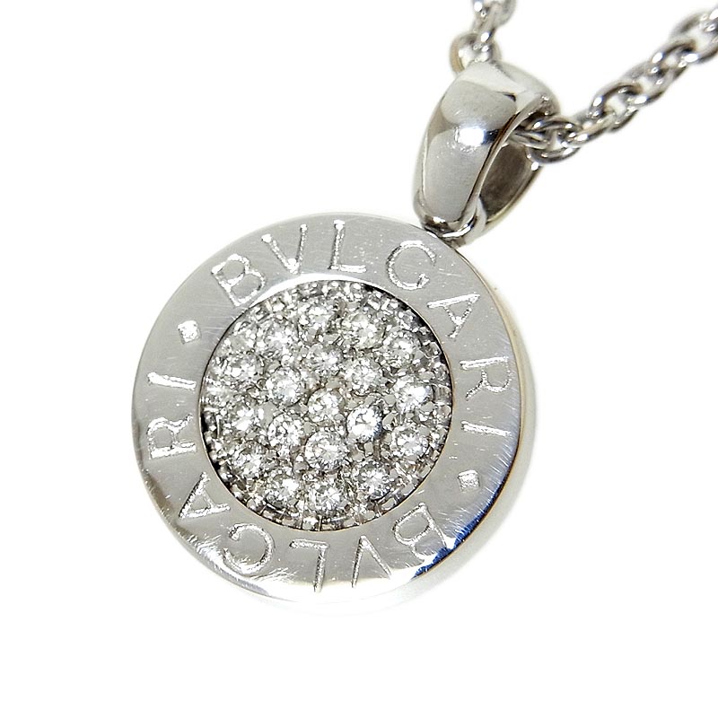 ブルガリ Bvlgari ブルガリ ブルガリ ネックレス K18wg ダイヤモンド ジュエリー 中古 Psicologosancora Es