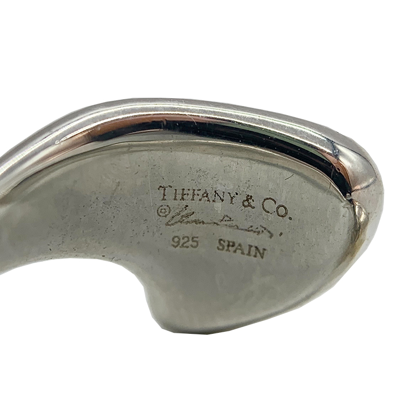 全てのアイテム SV925 ティファニー CO TIFFANY ＃10.5 ジュエリー ハートリング ビーンズ シルバー レディース ジュエリー・アクセサリー