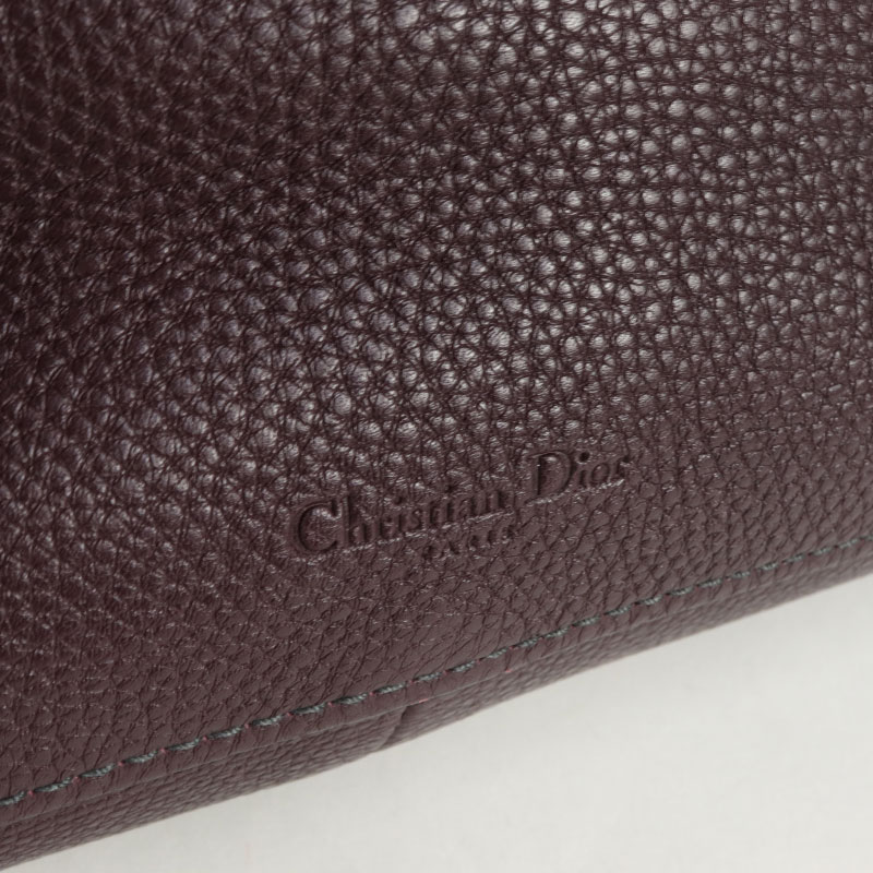 クリスチャン・ディオールChristianDiorD-BEEトートバッグボルドーレディーストートバッグ【中古】