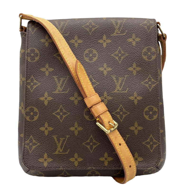 男女兼用 ルイヴィトン LV モノグラム ミュゼット サルサ ショート