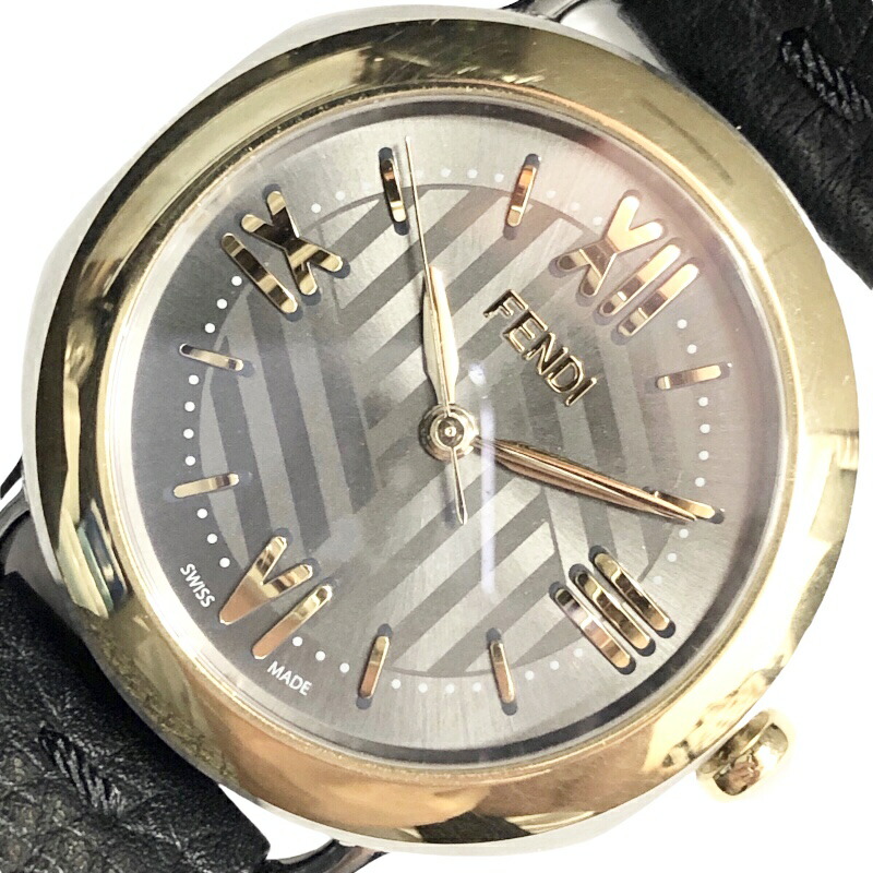 評判 フェンディ FENDI レディースウォッチ 004-80200M-869 グレー