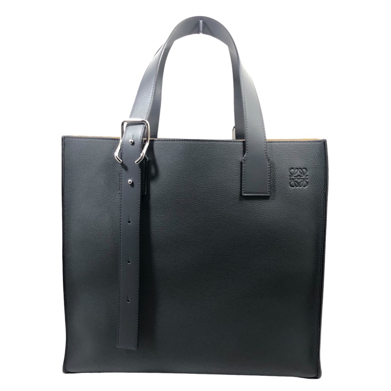 おしゃれ】 ロエベ LOEWE バックルトート 335.28.Z62 ソフトグレイン