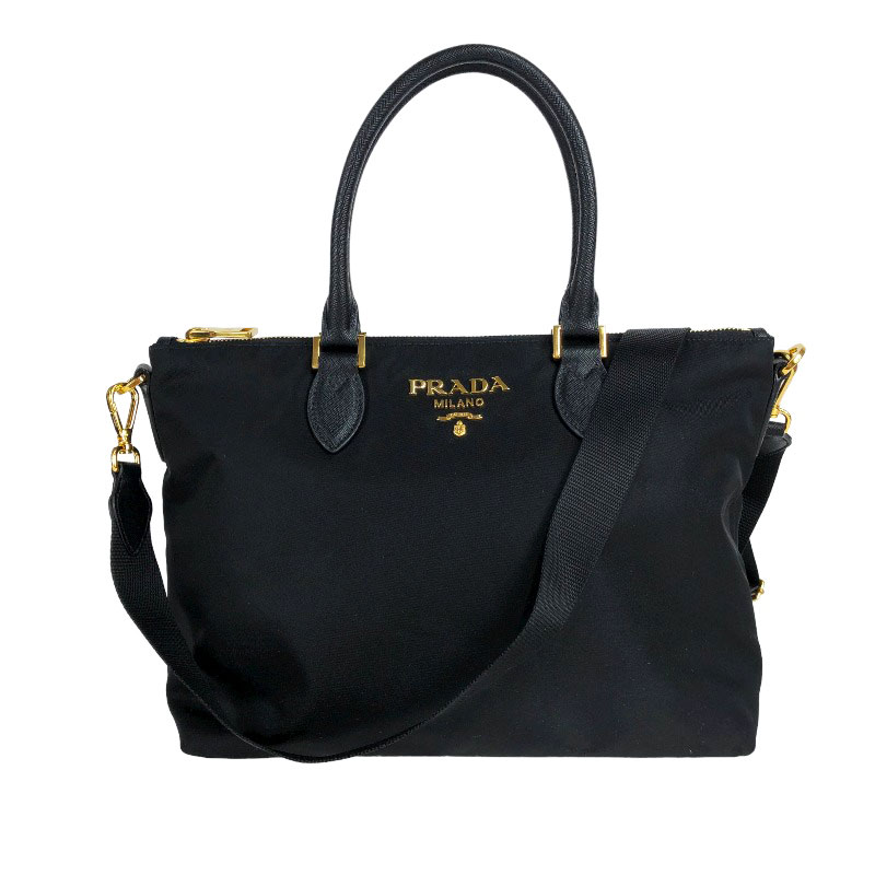 後払い手数料無料】 プラダ PRADA テスート トートバッグ 1BA278