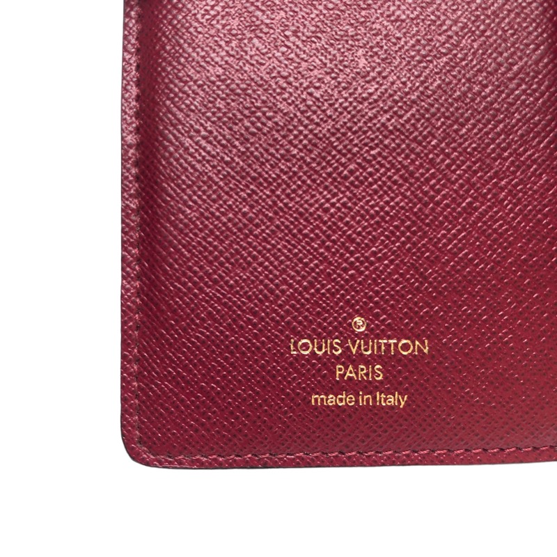 ルイ・ヴィトン LOUIS VUITTON ボルドー ポルトフォイユ・ジュリエット