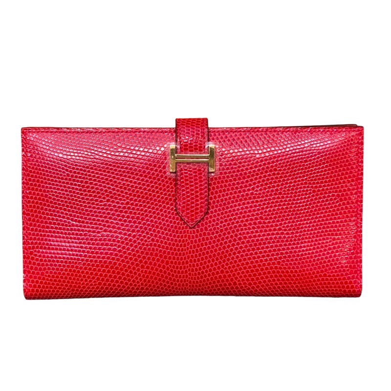 正規品☆エルメス ベアン リザード 長財布 ゴールド金具 男女兼用 s__5767202_0.jpg