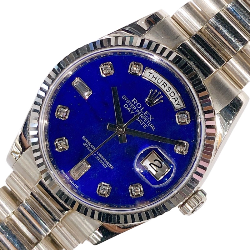 ロレックス文字盤　デイデイト　ラピスラズリ 楽天市場】ロレックス（ROLEX）デイデイト 36 128348RBR 18K