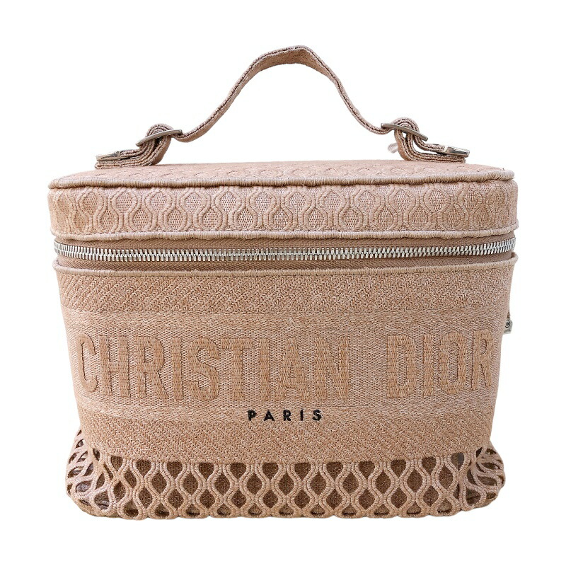DIOR カナージュ トラベル バニティーバッグ ディオール/クリスチャンディオール/バニティバッグ/レディ