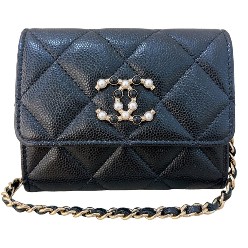 シャネル パールチェーンウォレット ショルダーバッグ ラム 楽天市場】シャネル CHANEL ミニパールチェーンショルダー