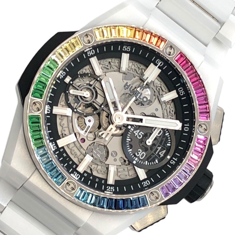 HUBLOT ウブロ 時計 ビッグバン ウブロ HUBLOT キング サファイア ダイヤ 322.PX