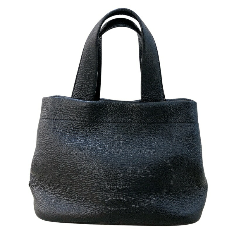 031 美品 PRADA 三室構造 ハンドバッグ トートバッグ 黒 hp5 PRADA プラダ B8484 TESSUTO CITY ナイロン ハンドバッグ