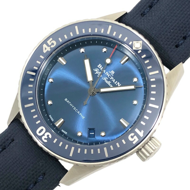 楽天市場】BLANCPAIN ブランパン 418F セイルキャンバス 腕時計