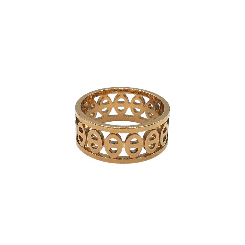 【HERMES】★USED★H D’ANCRE ダイヤモンド スモールリング h-d-ancre-ring--116600B 00-