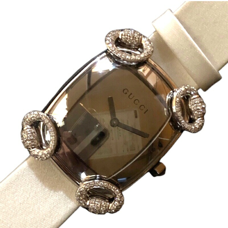 ☆新品電池☆714 グッチ マリナチェーン 3Pダイヤ レディース クォーツ 楽天市場】グッチ GUCCI Ref.121.5 マリーナチェーン 3Pダイヤ
