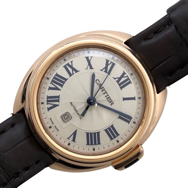 カルティエ Cartier クレ ドゥ カルティエ WGCL0010 K18PG 自動巻き レディース 腕時計【中古】