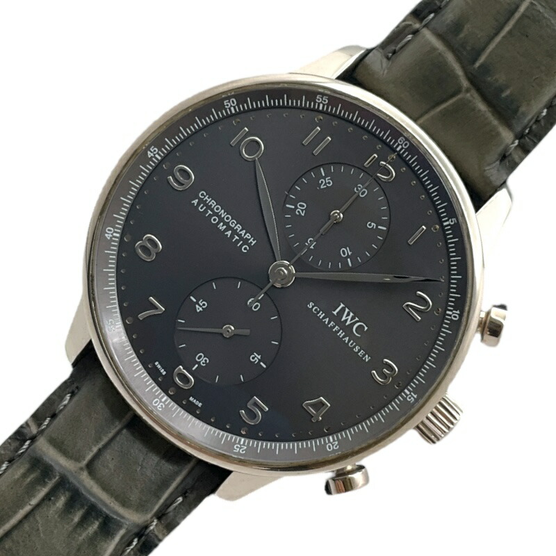 楽天市場】アイダブリューシー 【IWC】 ポルトギーゼ クロノ