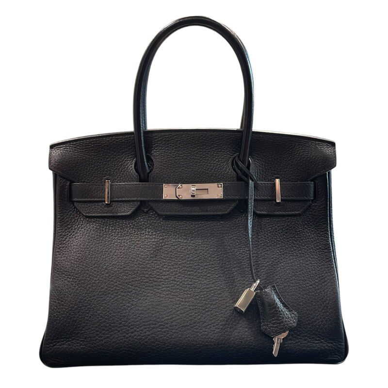エルメス HERMES バーキン30 A刻 ブラック トゴ レディース ハンドバッグ【中古】
