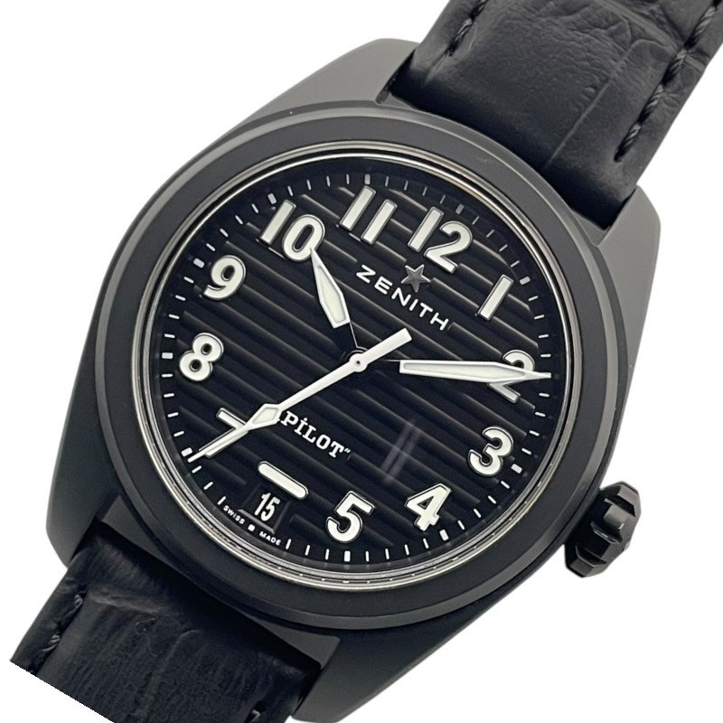 楽天市場】ゼニス パイロット オートマティック Ref.03.4000.3620/51