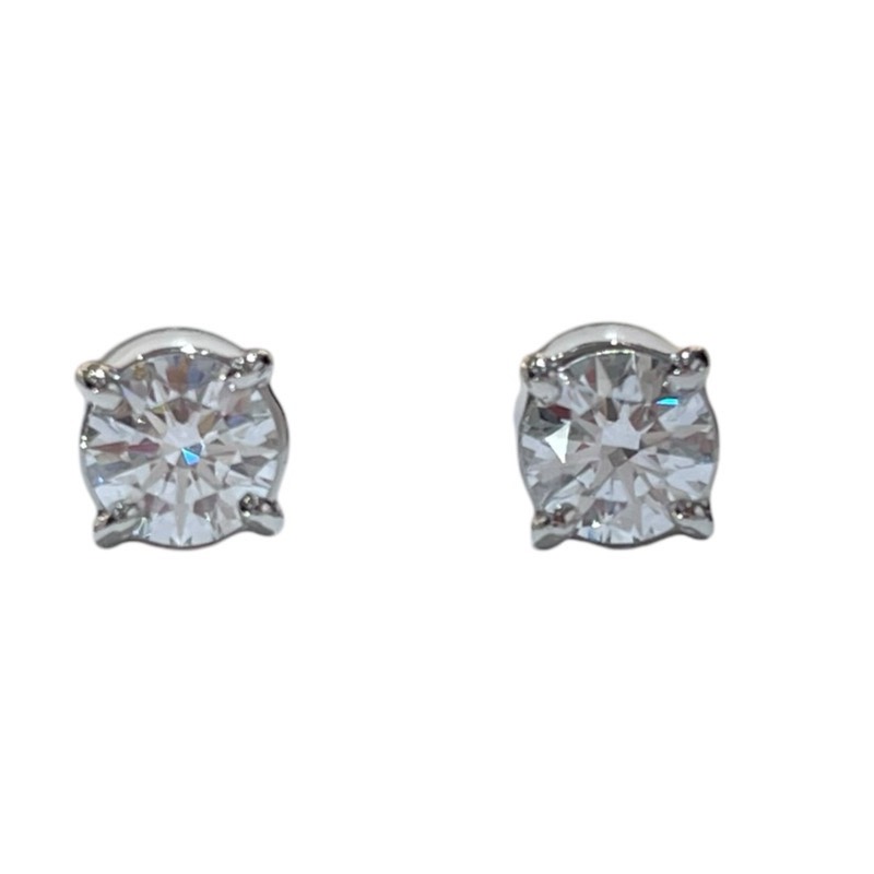 楽天市場】新入荷Pt900ダイヤモンドフックピアスD=0.298ct D