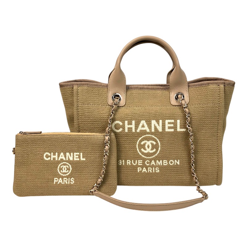 国内発送シャネル ドーヴィル トート CHANEL シャネル ドーヴィルGM 2WAY シルバー金具 トートバッグ