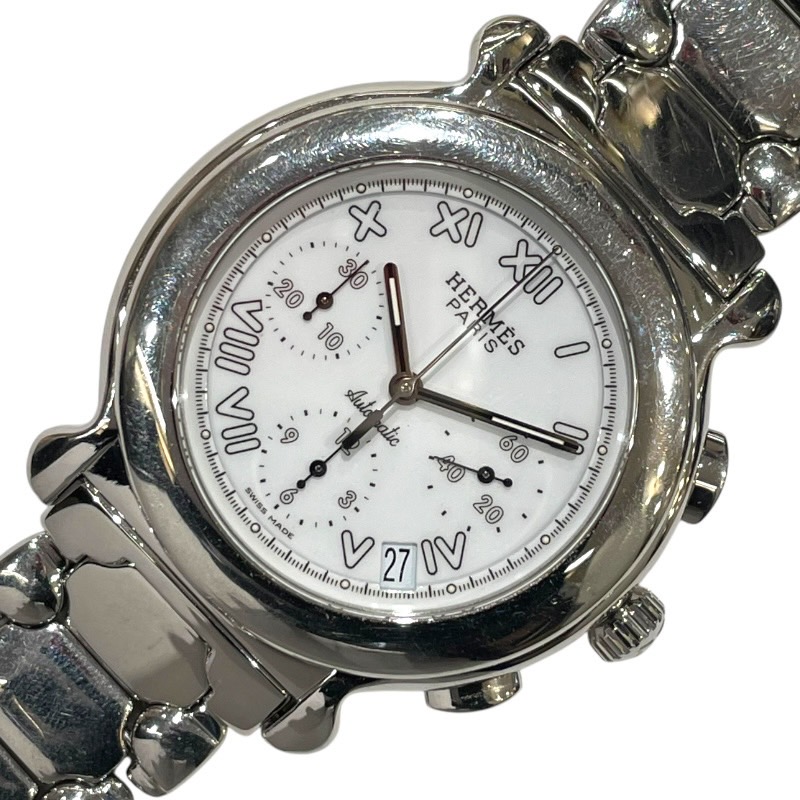 楽天市場】エルメス プロフィール コンビ メンズ SS GP 白文字盤