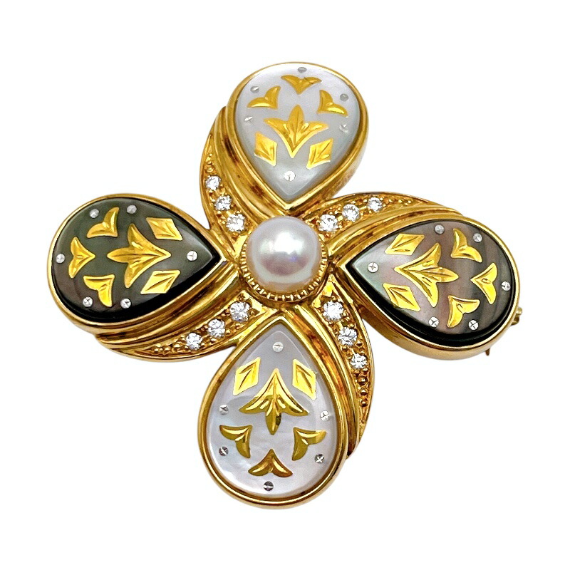 希少♡皇室御用達♡MIKIMOTO♡パールブローチ♡植田いつ子氏デザイン 楽天市場】(3333) ミキモト MIKIMOTO 植田いつ子コレクション K18YG WG