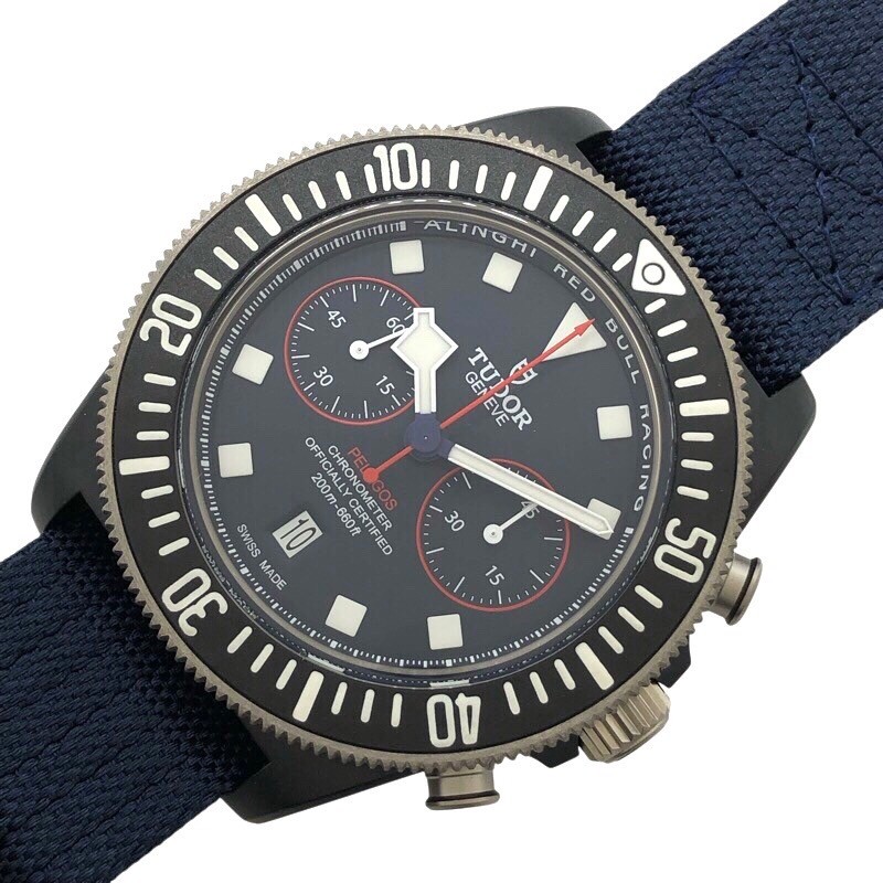 チューダー/チュードル TUDOR ぺラゴス FXD クロノ 25807KN カーボン メンズ 腕時計【中古】 261,900円
