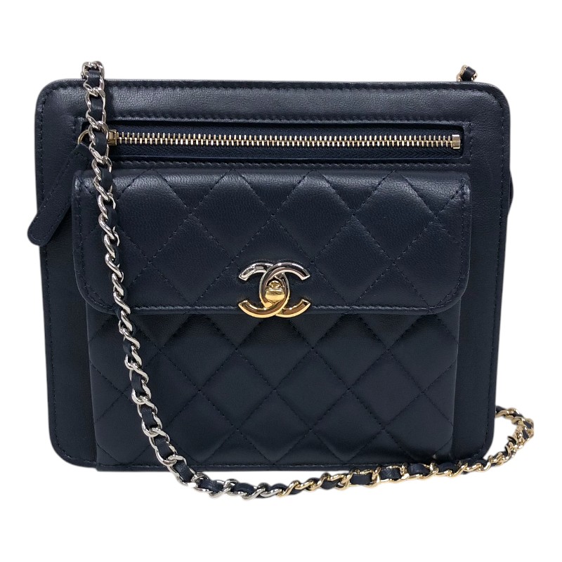 CHANEL スウェード　マトラッセ　チェーン　ショルダーバッグ 楽天市場】シャネル CHANEL チェーンショルダー ショルダー