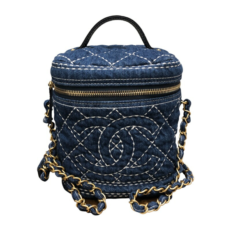 楽天市場】CHANEL シャネル/デニムバニティハンドショルダー/469