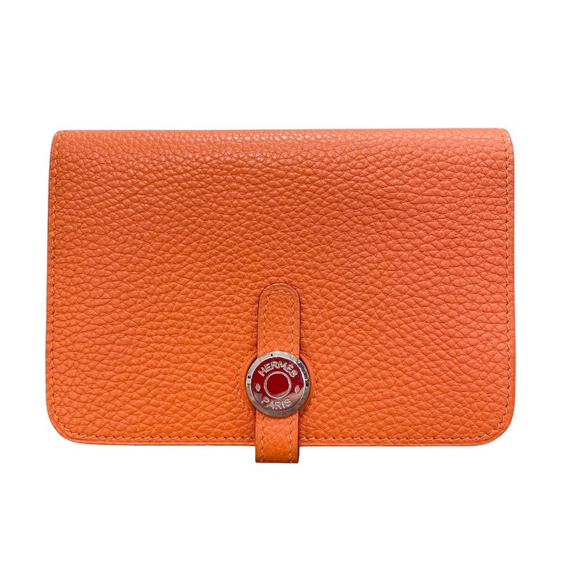 【美品】HERMES エルメス ドゴン 2つ折り財布 □Ｎ刻印 箱付き 楽天市場】【財布】HERMES エルメス ドゴンコンパクト 2つ折財布