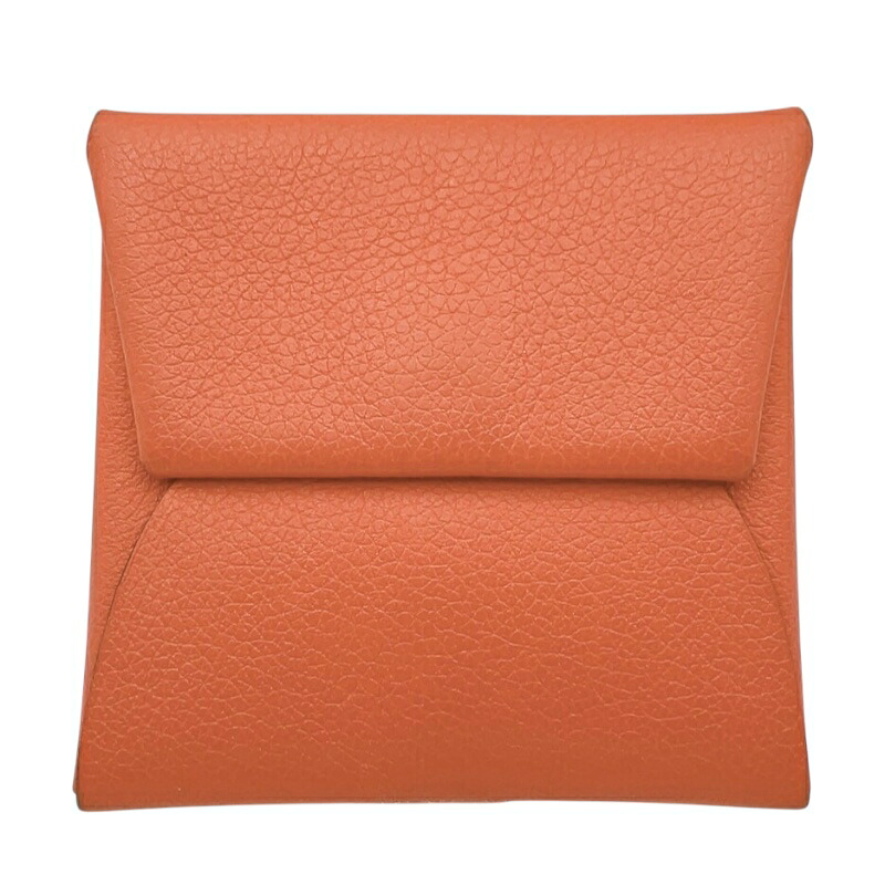 エルメス HERMES バスティアヴェルソ B刻印　(2023年製) ローズテキサス/キュイーブル エバーカラー レディース コインケース【中古】
