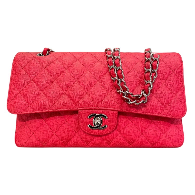 シャネル CHANEL マトラッセ25 A01112  ピンク/GD金具 キャビアスキン レディース ショルダーバッグ シャネル CHANEL マトラッセ25 A01112 ピンク SV金具 キャビアスキン