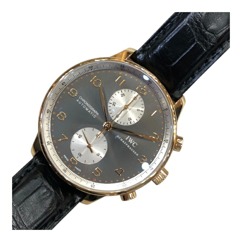 楽天市場】IWC ポルトギーゼ クロノグラフ IW371482 グレー/ブラック