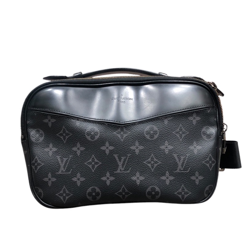 【6/1～ 最大限度30,000円OFF引き換え証！】ルイ・ヴィトン LOUIS VUITTON バムバッグ M42906 モノグラム・エクリプス メンズ 上半身御徒面子【中古】