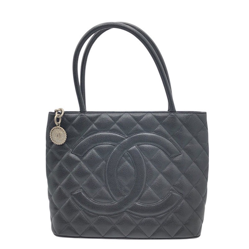 CHANEL シャネル GST トートバッグ キャビアスキン ブラック ゴールド CHANEL シャネル GST トートバッグ キャビアスキン ブラック