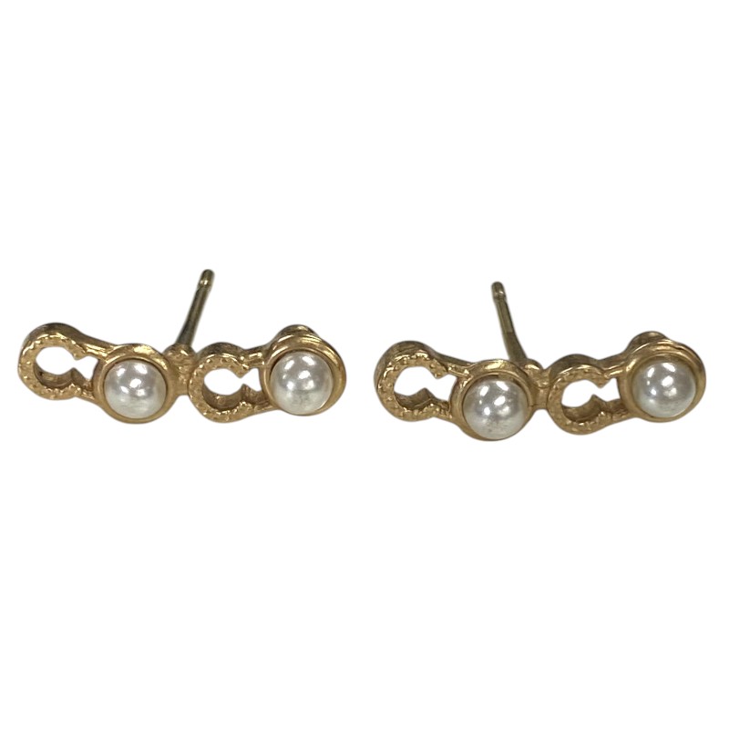 CHANEL シャネル ココマーク ピアス パール 片耳 ホワイト レディース 楽天市場】CHANEL シャネル COCO Earrings ココマーク CCマーク