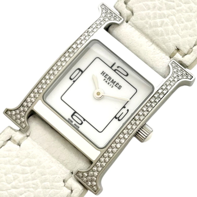 エルメス HERMES Hウォッチ HH1.232 SS レディース 腕時計【中古】 176,000円