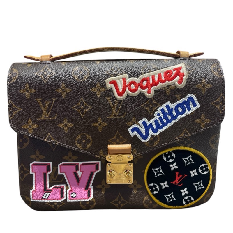 ルイ・ヴィトン LOUIS VUITTON ポシェット・メティスMM パッチーズ M43991 モノグラム レディース ショルダーバッグ【中古】