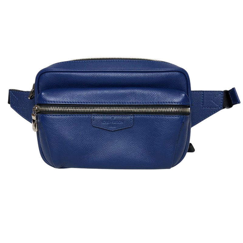 ルイ・ヴィトン LOUIS VUITTON バムバッグ・アウトドア M33455 コバルト タイガ メンズ ボディバッグ【中古】