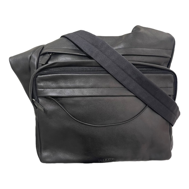 【PRADA】プラダ レザーショルダーバッグ VA0802 PRADA】プラダ レザーショルダーバッグ VA0802