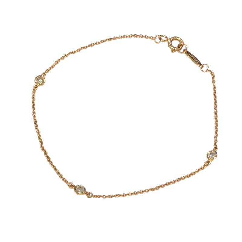 美品❗️TIFFANY&Co.ダイヤモンド バイザヤード ブレスレットPT950 TIFFANY&Co. ティファニー TIFFANY & Co. バイザヤード