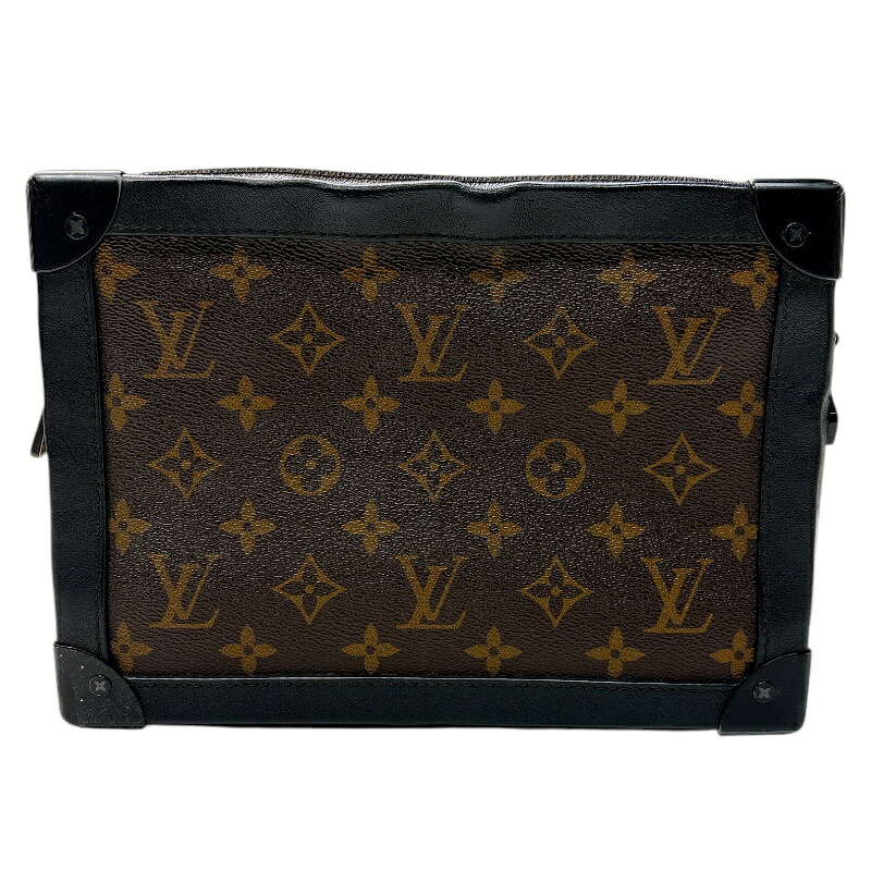 ルイ・ヴィトン LOUIS VUITTON ソフトトランク M44427 ブラウン モノグラム メンズ ショルダーバッグ【中古】 96,250円