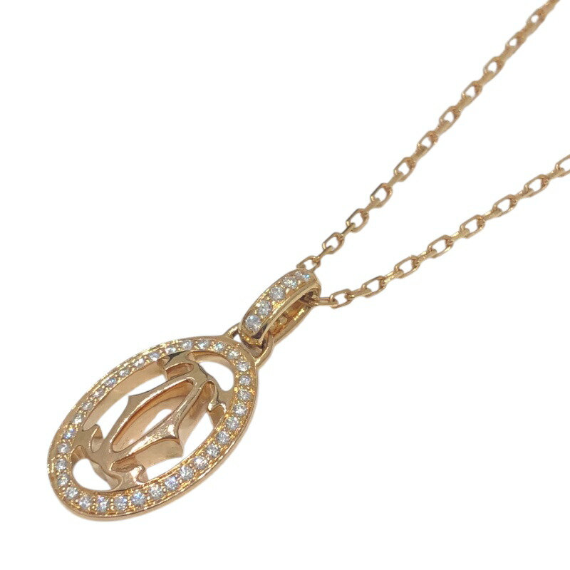 稀少 Cartier カルティエオーロラクロスダイヤモンドチャームK18PG 稀少 Cartier カルティエオーロラクロスダイヤモンドチャームK18PG