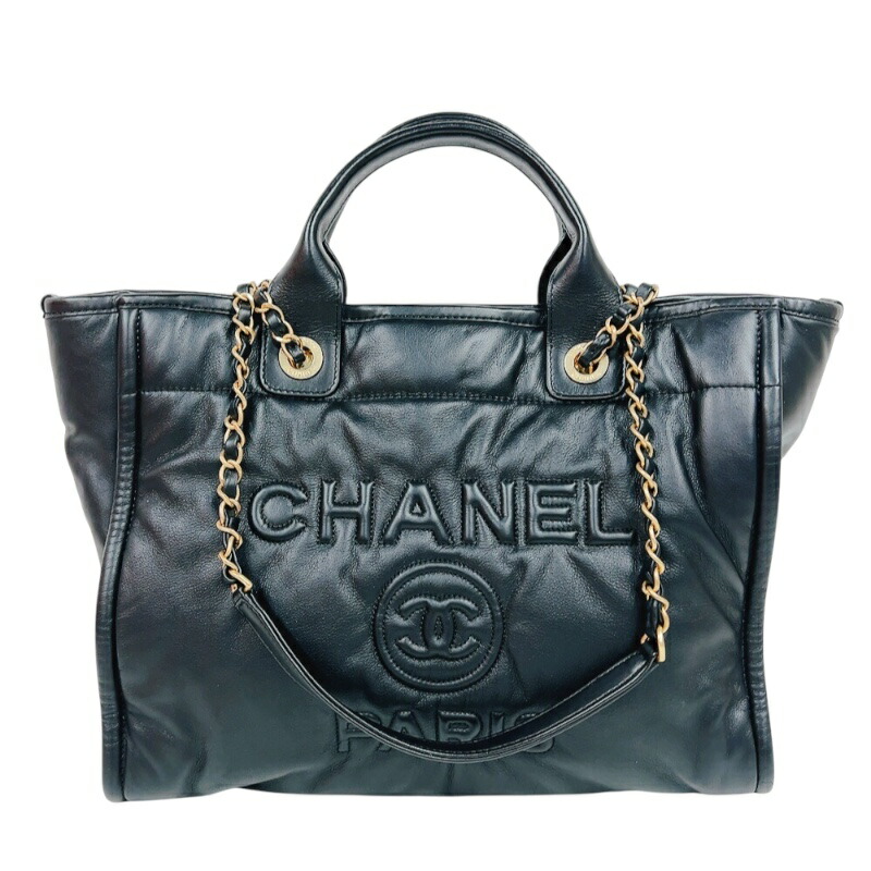 楽天市場】シャネル CHANEL ドーヴィル スモールショッピング