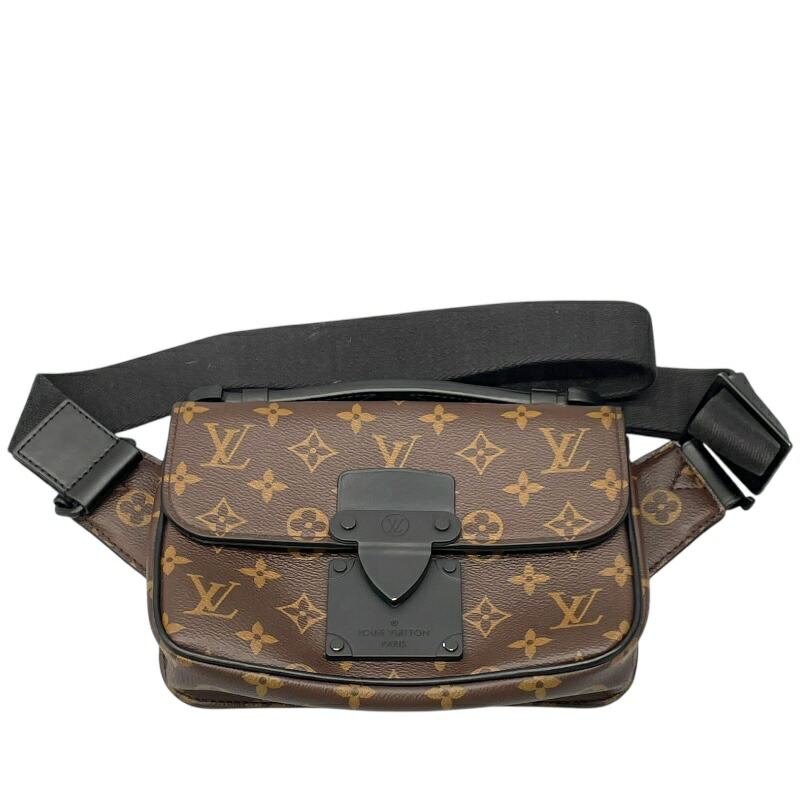 【美品】LOUIS VUITTON モノグラム　メッセンジャー LOUIS VUITTON】ルイヴィトン『モノグラム マカサー