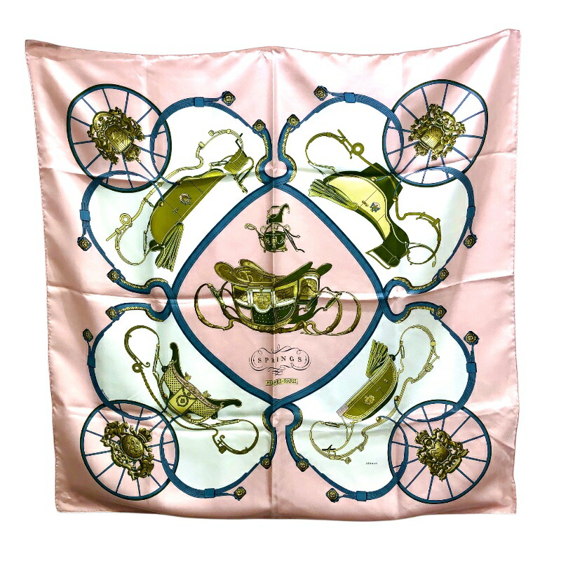 楽天市場】エルメス スカーフ カレ90 すべては鞍の中に Tous en Selle