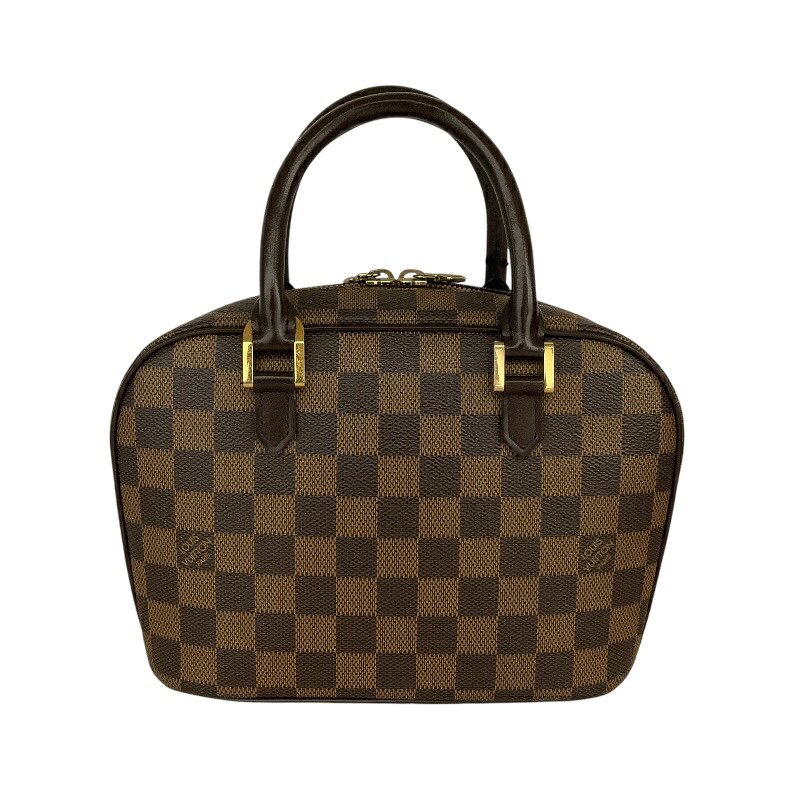 ルイ・ヴィトン LOUIS VUITTON サリア・ミニ N51286 ブラウン ダミエキャンバス レディース ハンドバッグ【中古】