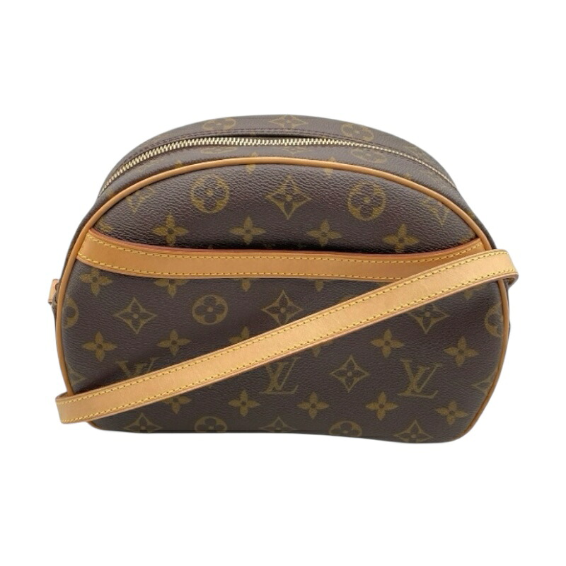 ルイ・ヴィトン LOUIS VUITTON ブロワ M51221 ブラウン モノグラムキャンバス レディース ショルダーバッグ【中古】