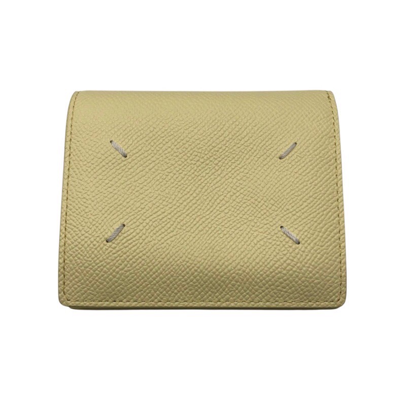 マルタンマルジェラ Martin Margiela コンパクトウォレット SA3U0007 なめし革 レディース 二つ折り札入れ【中古】